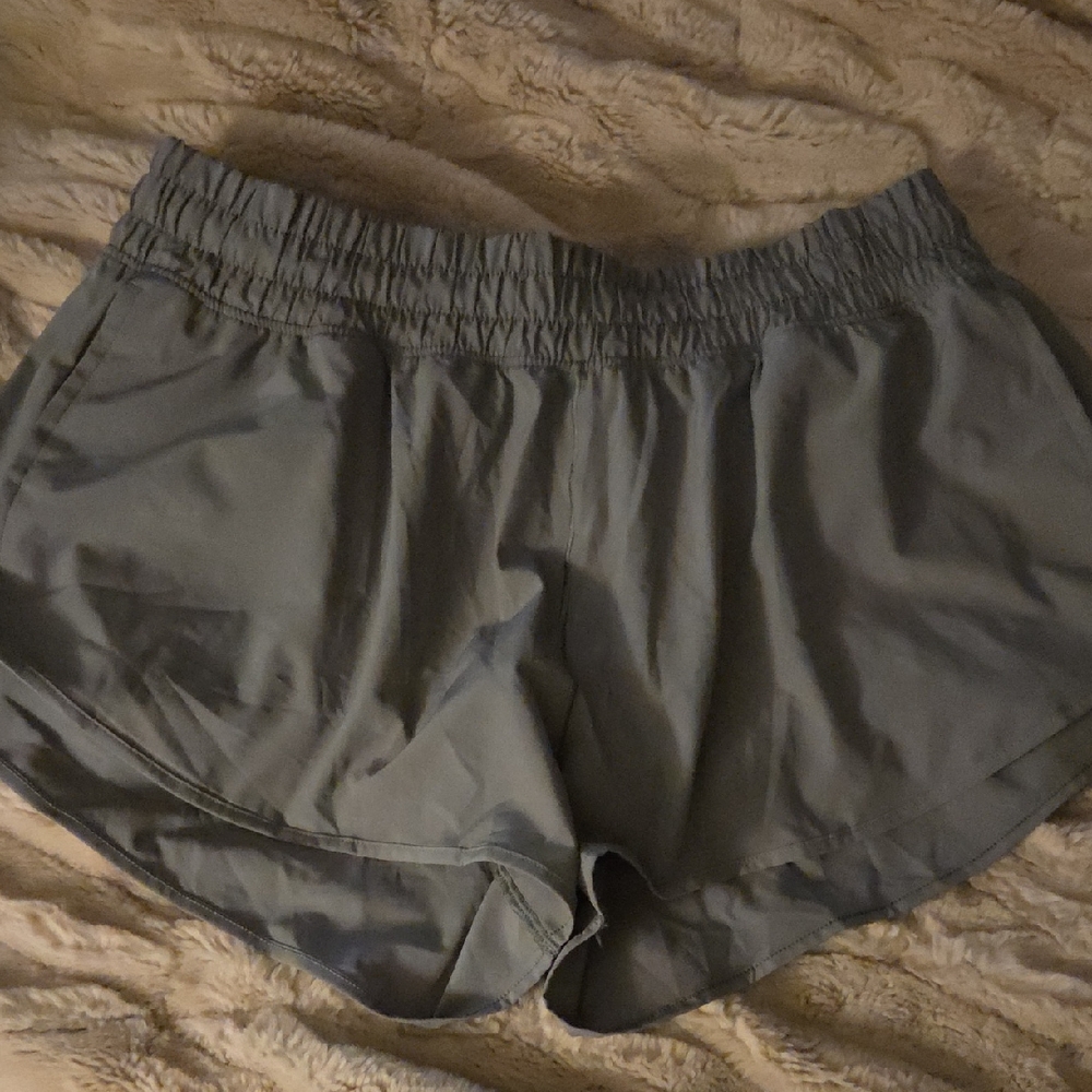 Aerie Women's Athletic Olive Shorts